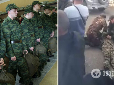 Еще не доехали, а уже инсульт: для мобилизованных россиян денацификация началась сразу в автобусе. Видео
