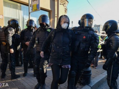 Протести проти мобілізації в Росії: стала відома кількість затриманих у 32 містах