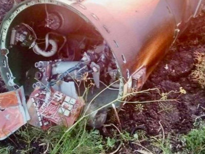 Над Днепропетровщиной сбили вражескую ракету (фото)