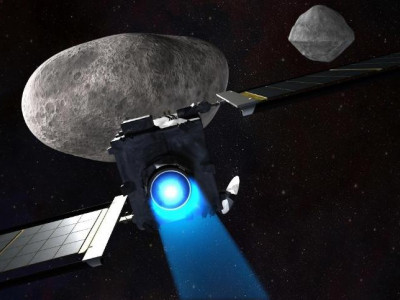 Американский зонд DART совершит столкновение с астероидом