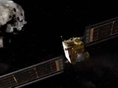 Зонд-камикадзе DART врезался в астероид в рамках научного эксперимента