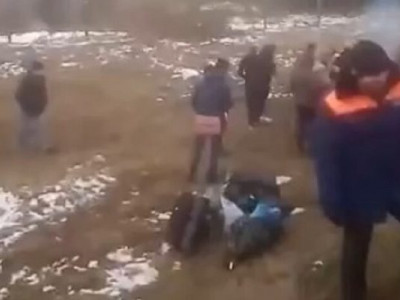 Мобілізованих “на війну в Україні” командування армії РФ покинуло ночувати в засніженому полі під відкритим небом
