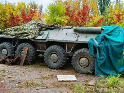 На Черниговщине обнаружили скрытую бронетехнику