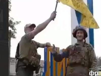 Украинские военные зашли в Лиман