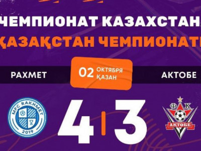 Видеообзор матча «Рахмет» - «Актобе»