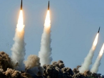 Оккупанты утром выпустили по Запорожью 10 ракет С-300 (Фото)