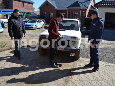 Сбил школьников, авто спрятал: Актюбинские полицейские задержали водителя