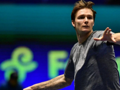 Бублик поделился эмоциями от победы в матче первого круга турнира ATP 500 Astana Open