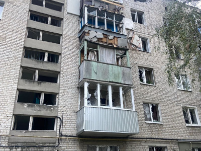 Российские военные обстреляли Волчанск: один человек погиб, еще один получил ранения (Фото)