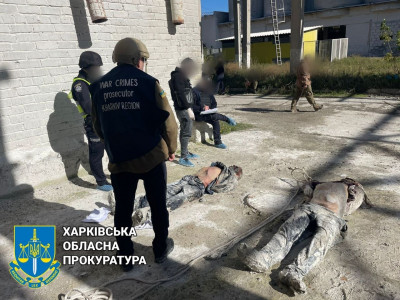 В Купянском районе на территории одного их предприятий обнаружили тела двух мужчин со следами пыток (Фото)