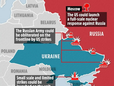 Вплоть до ядерного удара по Москве. The Sun написал о 4 вариантах ответа США на применение РФ ядерного оружия