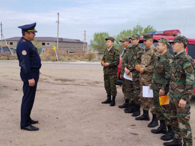 В Карагандинской области продолжается месячник пожарной безопасности