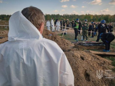 У Лимані та Святогірську стартувала ексгумація та перепоховання загиблих і померлих в окупації (фото)
