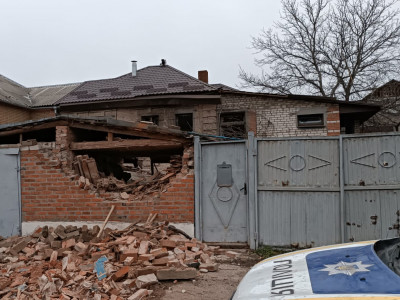 В полиции показали последствия обстрела Купянского района ракетами С-300 (Фото)