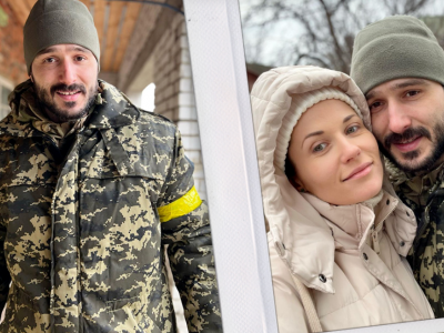 Наталка Денисенко розповіла про службу чоловіка Федінчика на фронті: “Це страшно”