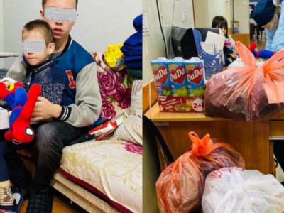 Детям из детского дома помогли сотрудники карагандинской колонии