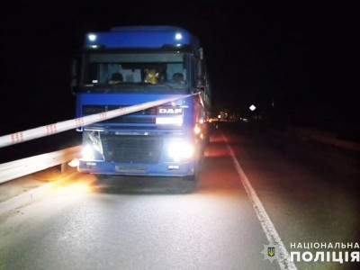 На Николаевщине грузовик сбил насмерть пешехода