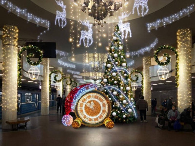 Новогоднюю елку в Харькове установят в метро
