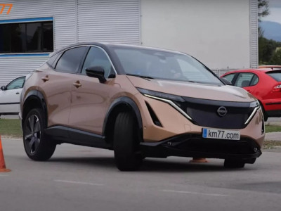 Nissan Ariya випробували “лосиним тестом”