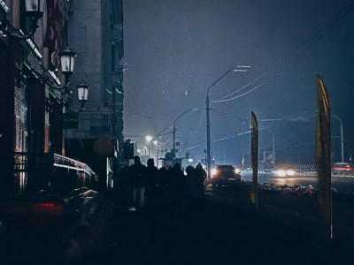 Вулиці Києва без світла (ФОТО)