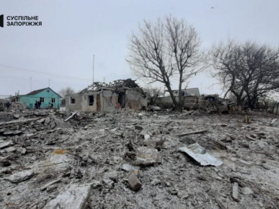 Як виглядають будинки у селі Запорізького району, які постраждали від ворожої ракетної атаки