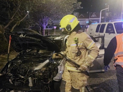 В Хайфе каждую ночь горят автомобили
