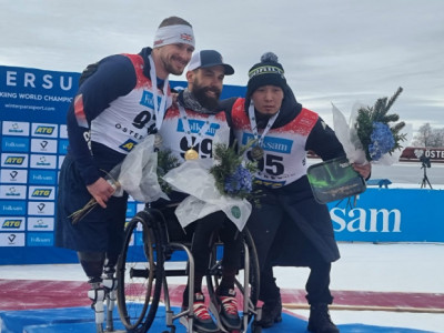 Пара лыжник Ербол Хамитов завоевал еще одну медаль на чемпионате мира в Швеции