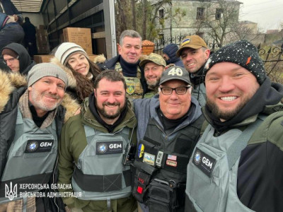 Представники міжнародної організації «Global Empowerment Mission» та американський бізнесмен Говард Грем Баффет відвідали Херсонщину.