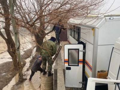 МЧС: эвакуированные из-за паводков жители Туркестанской области вернулись в дома