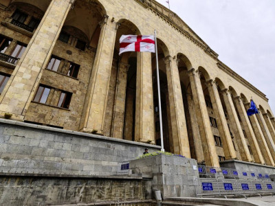 ЕНД заявила о выходе из парламента Грузии