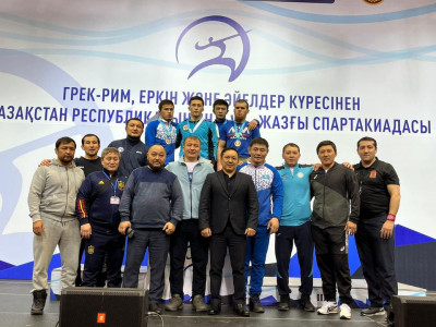 ТУРКЕСТАНСКИЙ БОРЕЦ СТАЛ ПОБЕДИТЕЛЕМ VI ЛЕТНЕЙ СПАРТАКИАДЫ ПО ВОЛЬНОЙ БОРЬБЕ