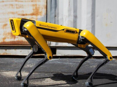 Песик на самовыгуле: в Киеве заметили робота-собаку от Boston Dynamics на прогулке. ВИДЕО