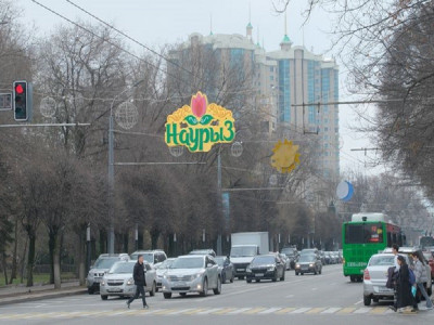 В Алматы ограничат движение на Наурыз