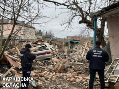 В Харьковской области россияне обстреляли пожарную часть и уничтожили жилые дома