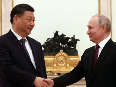 В ISW рассказали, почему ожидания Путина от визита Си Цзиньпина в Москву провалились