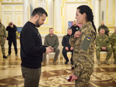 Парамедик Михайлова подала президенту петицию о создании в Украине Пантеона героев. За два дня ее подписали более 21 тыс. человек