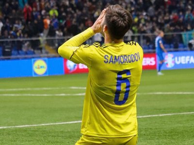 Видео. Нападающий «Актобе» стал автором первого гола в квалификации Евро-2024