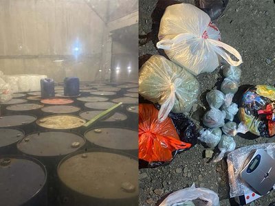 Полиция задержала транснациональную преступную группу, изъяла 72 тонны прекурсоров