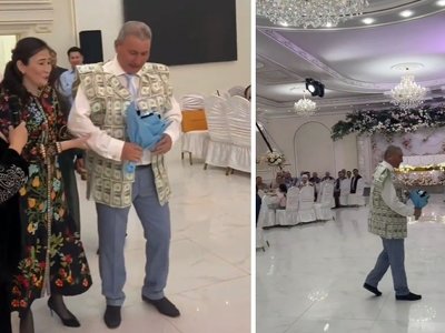 «Взбалмошные казахи»: необычный чапан на тое разгневал Казнет