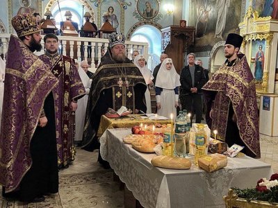 В одесском храме УПЦ совершили панихиду для бездомных и нуждающихся
