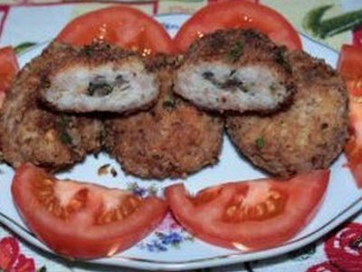 Бабусині страви: Котлетки з грибами