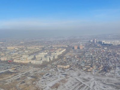 Аким Караганды на вертолёте проинспектировал окраины
