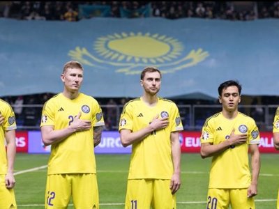 Сборная Казахстана по футболу сенсационно победила Данию в отборе на Евро-2024