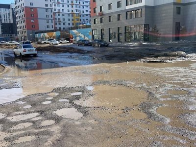 «Асфальт местами поплыл вместе со снегом»: Касымбек о дорогах