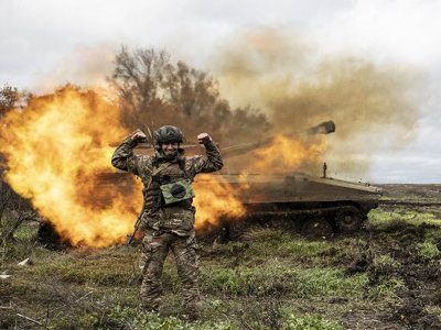 В ВСУ показали, как морпехи отработали по россиянам в Донецкой области (видео)