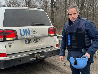 Глава МАГАТЭ приехал на Запорожскую АЭС