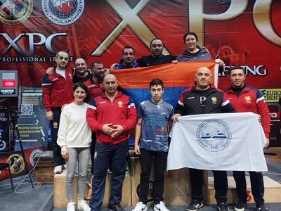 Сборная Армении заняла 2-е место в медальном зачете чемпионата Европы по пауэрлифтингу