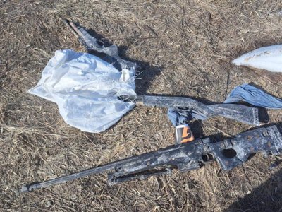 Похищенное во время январских событий оружие нашли у дороги в области Жетысу