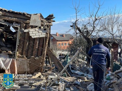 У прокуратурі показали наслідки ракетних ударів по Харкову (Фото)