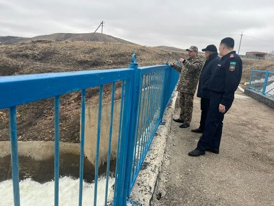 Мониторинг паводковой обстановки: начальник ДЧС СКО посетил Акмолинскую область и Тимирязевский район СКО